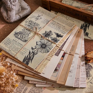 Journamm 30 Unidades/Pacote Papel Leve Para Scrapbooking/Estilo Jornamm/Vintage/Decoração Junk Journal em Oferta na Shopee