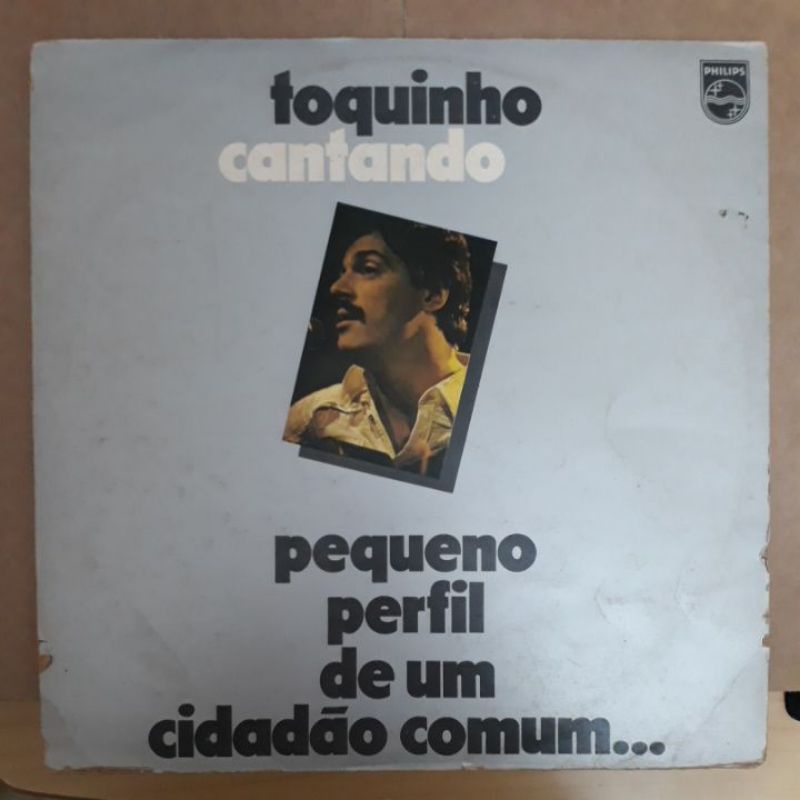 LP Toquinho Pequeno Perfil Cidadão Comum 1978 Ed Br c/ encarte Mpb Bossa Vinicius Moraes
