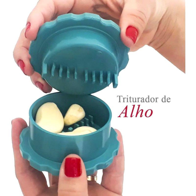 Espremedor Triturador De Alho Manual Tempero Amassador/processador/moedor