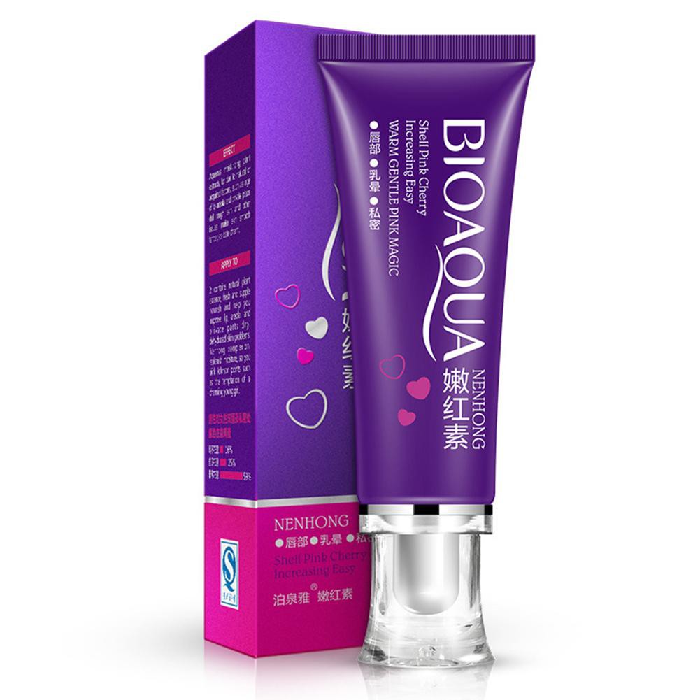 creme bioaqua Clareador de intimo Pele Axilas Virilha Lábios Cotovelo