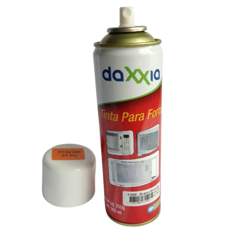 Tinta Spray Para Forno E Microondas Branco Brilhante