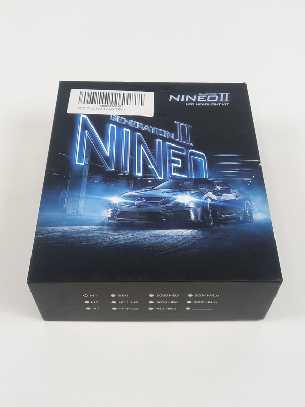 KIT DE FAROL DE LED H1 6500K NINEO CCD17-12-F2-H1
