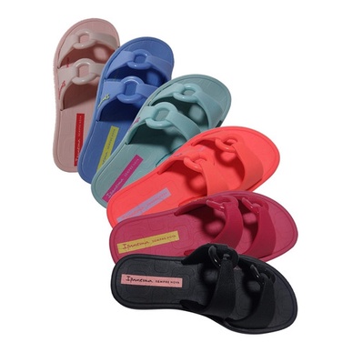 Chinelo Sandalia Feminino Infantil Slide Ella Macio Bold Solar Clip Link Ipanema Confortável