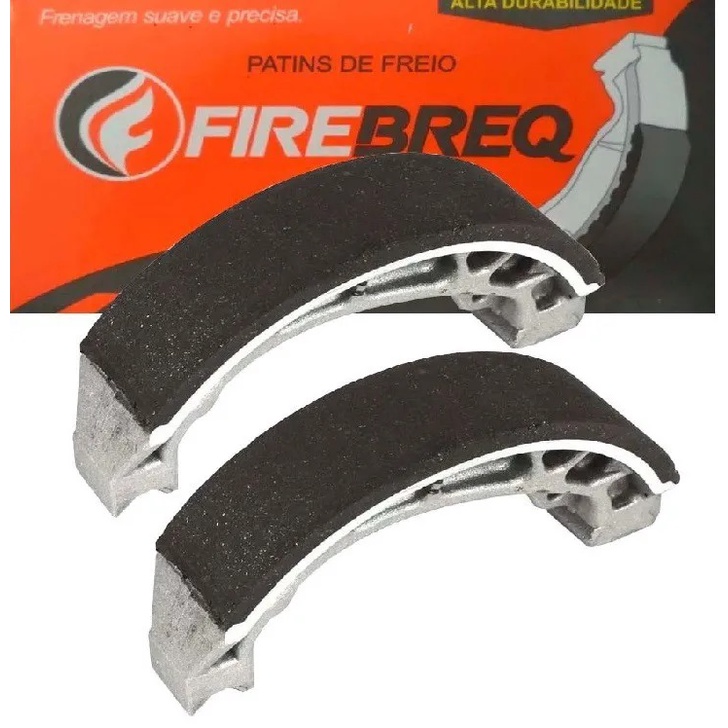 PATINS FREIO CG TITAN 125 E 150 TRASEIRO - STD FIREBREQ em Oferta na Shopee