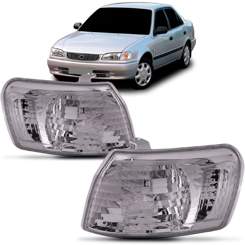 Pisca Seta Lanterna Dianteira Corolla 1999 2000 2001 2002 em Oferta na Shopee