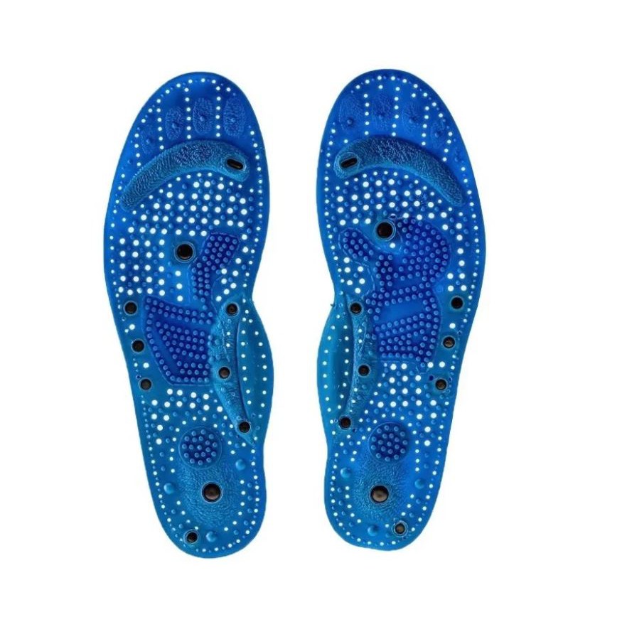 Palmilha Magnética Anti Stress, Anti Esporão, Reflexologia, Alto Conforto.