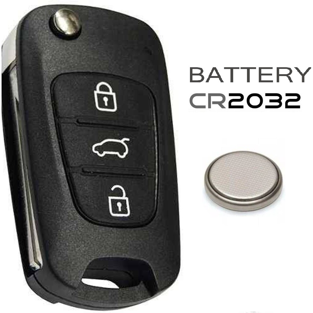 Chave Canivete Carcaça Hyundai I30 Ix35 Azera + Bateria
