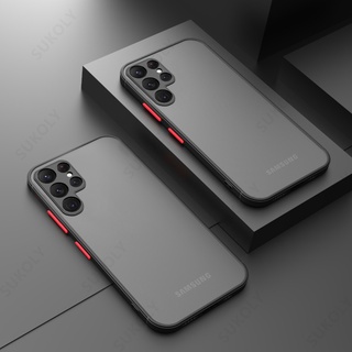 Caso Para Samsung Galaxy A52 A72 A32 A33 A53 5G A51 A71 A12 S20 S21 FE S22 Ultra S10 Plus Híbrido À Prova De Choque Bumper Capa Fundas