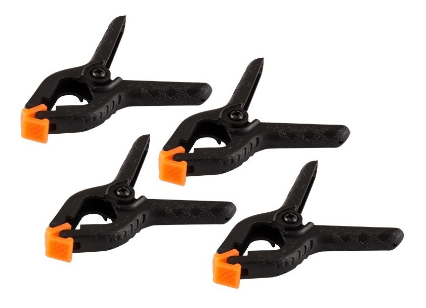 Kit 4 Grampo Multiuso Sargento Fixa Touch Celular Marcenaria
