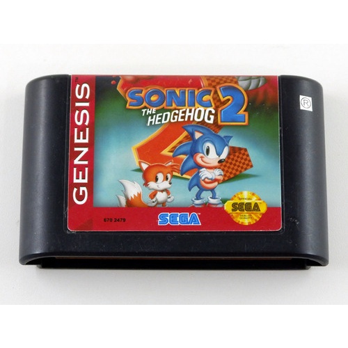 Sonic The Hedgehog 2 Original Sega Mega Drive - Genesis | Shopee Brasil