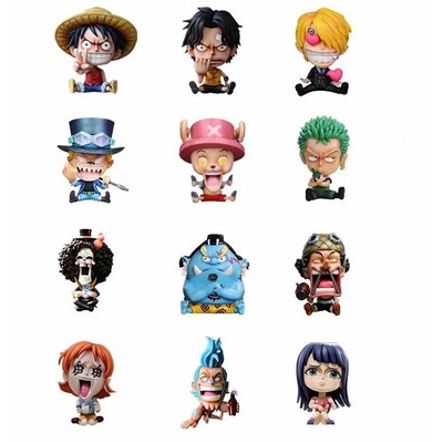 One Piece 8 10 Cm Anime Figura Shopee Brasil