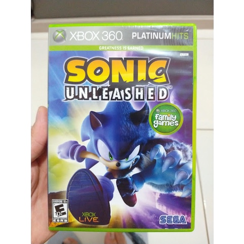 Sonic Unleashed - X Box 360 -Midia Fisica - ORIGINAL | Shopee Brasil