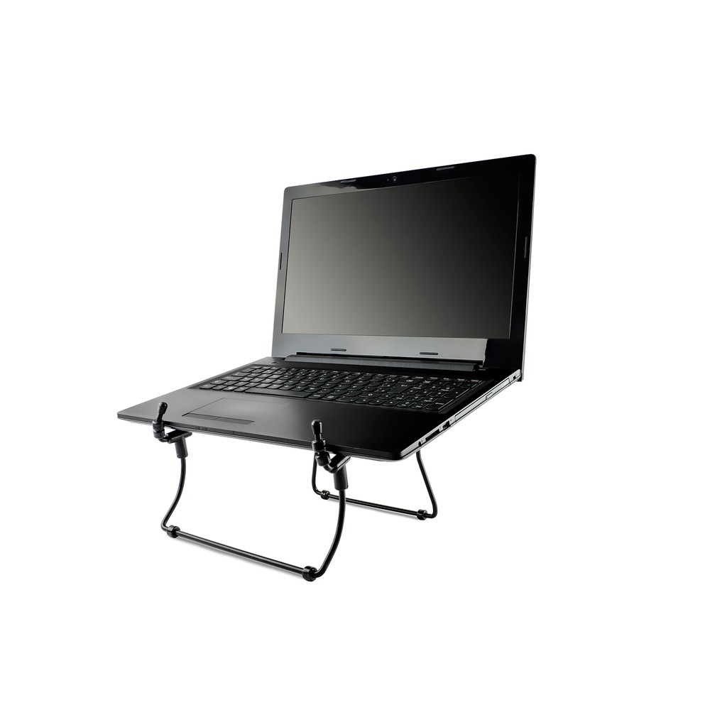 Suporte Para Notebook Regulável Ergonômico Portátil Metal Preto Reliza Nr17