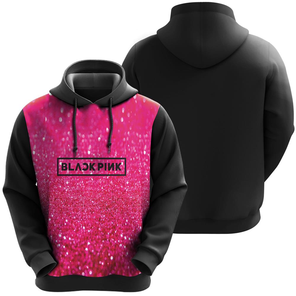 Blusa Moletom Full Sublimado KPOP Born Pink