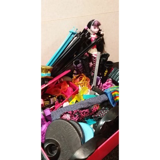 Mattel - Monster High - Boneca Monster High com guarda-roupa iridescente e  acessórios de moda surpresa ㅤ, Monster High