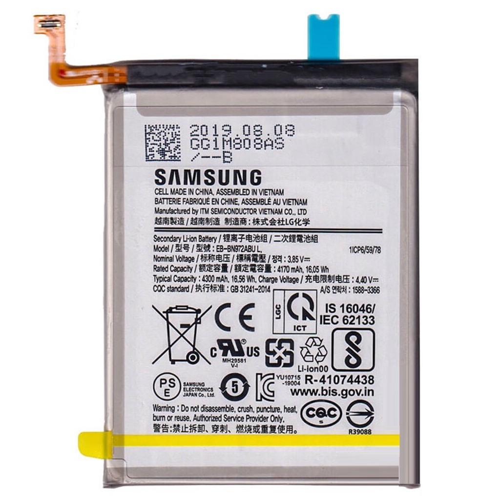 duracion de bateria galaxy note 10 plus