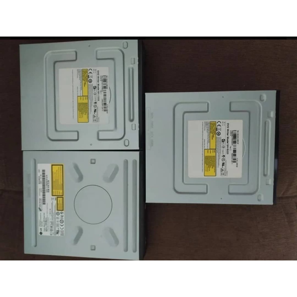 3 Gravador De Cd/dvd E Leitor De Cd/dvd 24x Sata - Usado - Sucata