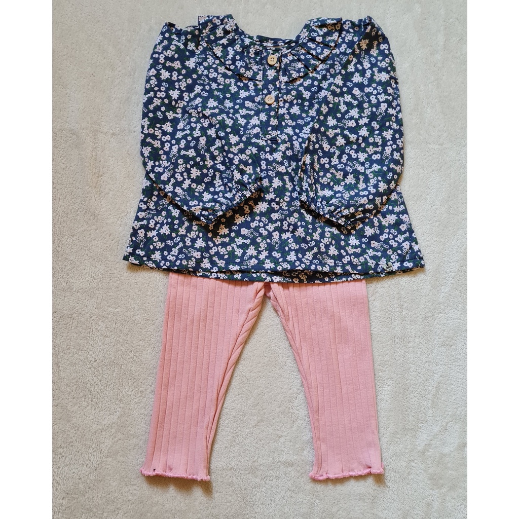 Conjunto bata e legging - Infanti - Tam G
