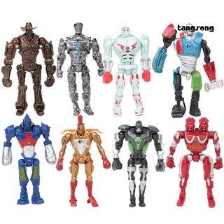Ts_8Pçs Boneco De Ação Robô De Aço Real Anime Levou Raider / Brinquedo Infantil