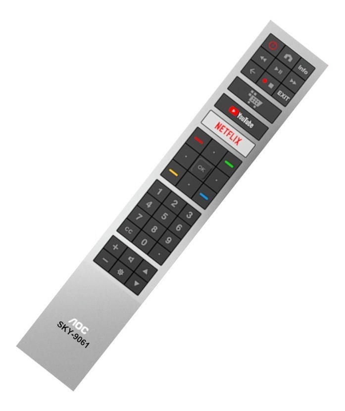 Controle Remoto Aoc Tv Smart 32¨ Hd - Modelo 32s5295/78g REF:02G9