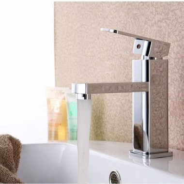 Torneira Misturador Banheiro Monocomando Bica Baixa Cromado GT838 Lorben