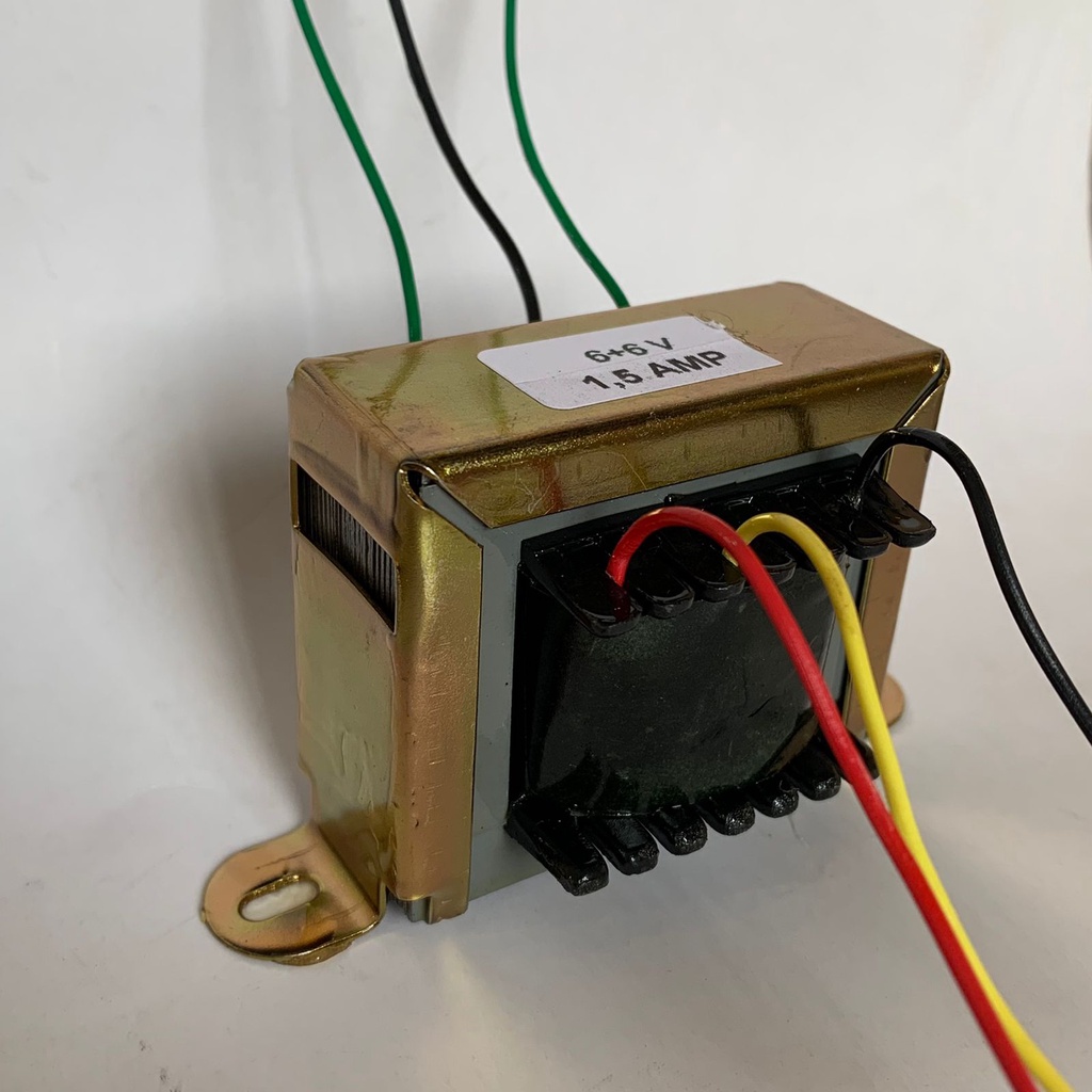 Transformador 6+6v 1,5 Amp
