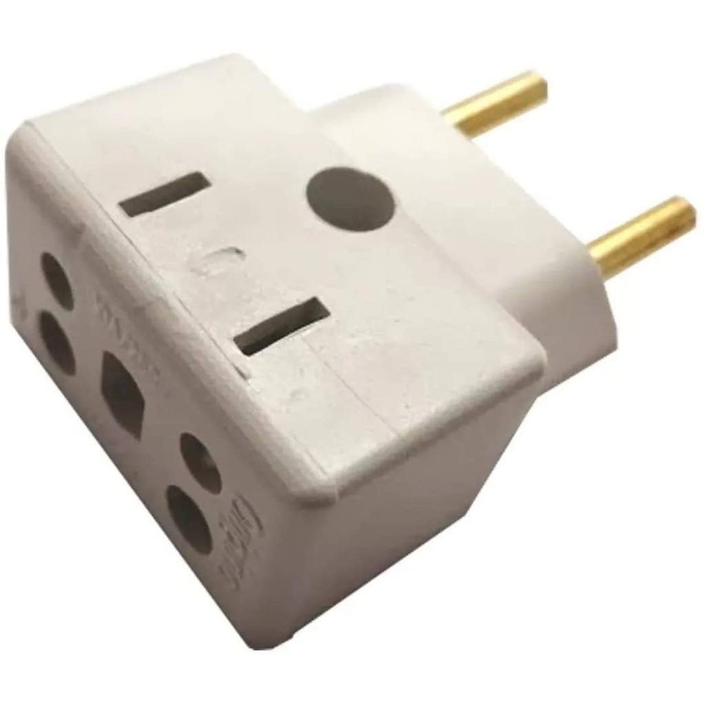 Adaptador Tomada 10a 15a 16a 20a = 110v 220v = PARA MARTELETE MARTELO ROMPEDOR FURADEIRA ALTO IMPACTO = NÃO DERRETE O ADAPTADOR = ANTI CHAMA ( modelo Bob Esponja ) 3 Pinos Para 2 Pinos = Pode ser utilizado em tomada padrão antigo ou tomada novo padrão nbr