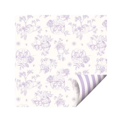 Folha Ovos Páscoa Double Face Lilás (69x89cm) -05 unidades - Cromus