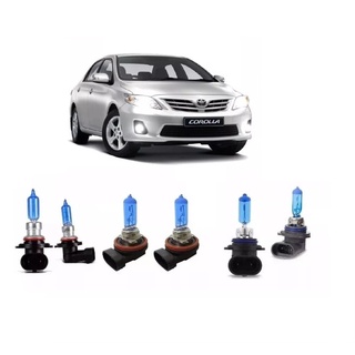 Kit Toyota Corolla 2009 / 2013 Lampada Super Branca