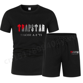 Verão Respirável Secagem Rápida Fitness Masculino Duas Peças Roupa Esportiva Casual Manga Curta Camiseta Mais Shorts Cordão
