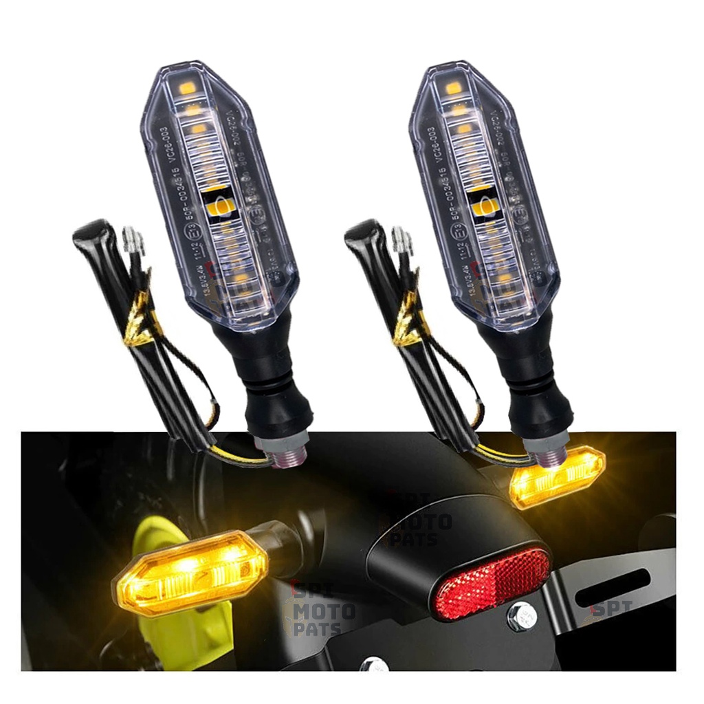 Kit Setas Pisca De Led Cb Xre Xj Hornet Next Xt Shopee Brasil