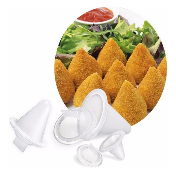 Conjunto 3 Peças Modeladora De Coxinha Grande Médio Grande em Oferta na Shopee