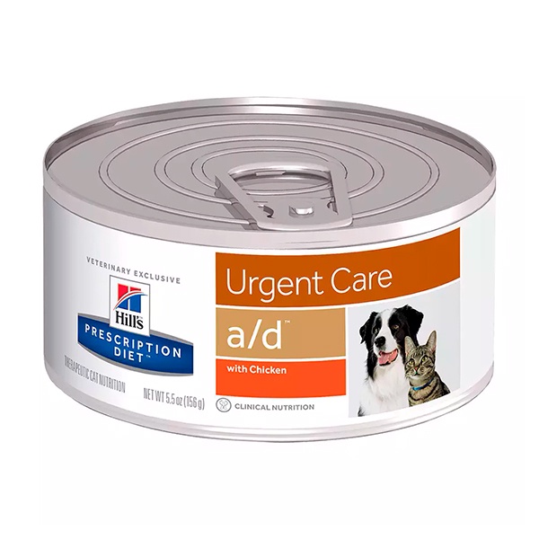 Ração Úmida Hills A/D Urgent Care para Cães e Gatos 156g