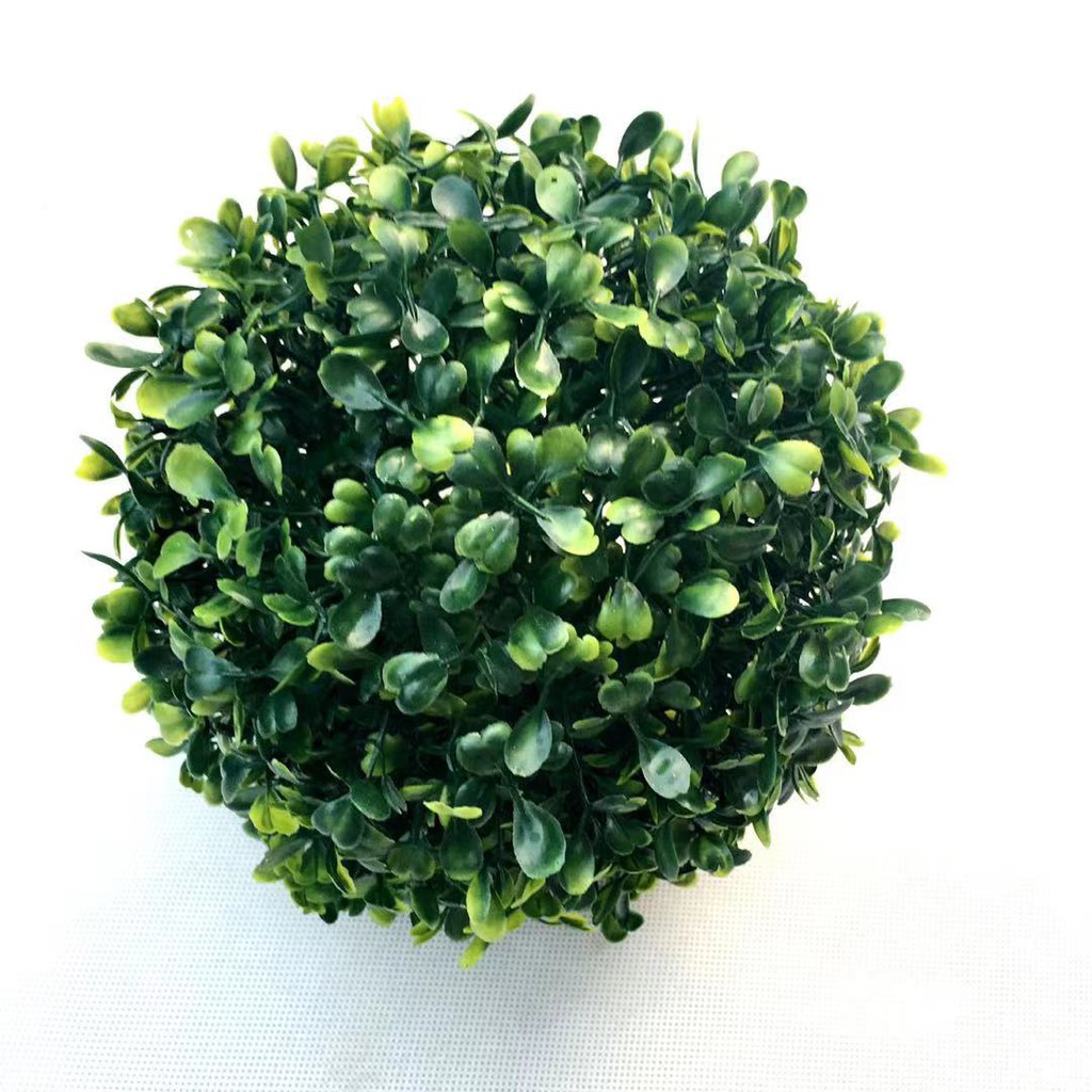 Bola de buchinho 12 cm /grama artificial para decoração de casa para compor vasos, arranjos e decorar a sua casa