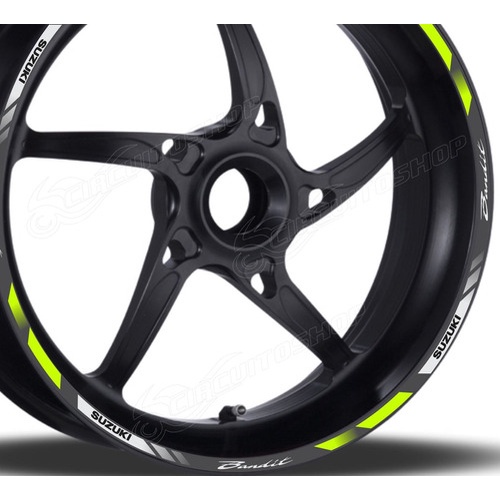 Friso Adesivo Refletivo Roda D3 Moto Suzuki Bandit 1250