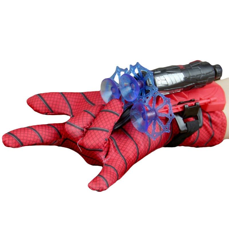 Brinquedo Luva lança Disco Dardo Teia Spider Man Homem Aranha Promoçao Presente