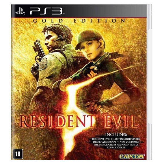 Resident Evil 5 Gold Inglês Playstation 3