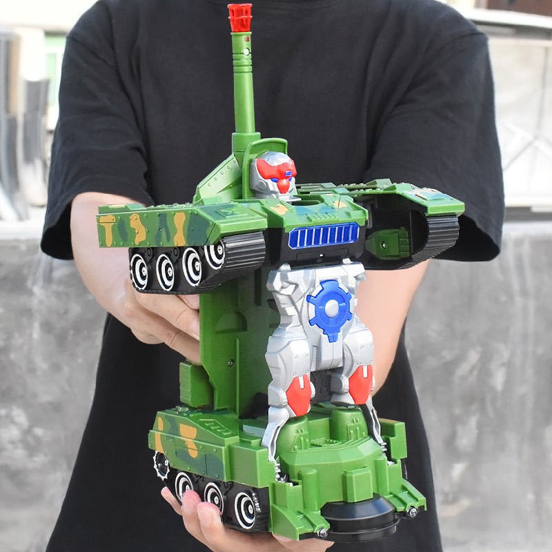 Tanque De Guerra Brinquedo Transforma Robô