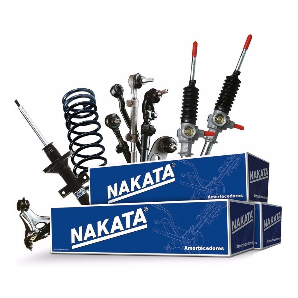 Par Amortecedor Dianteiro Nakata Gol Voyage G5 G6 + Kits Bat