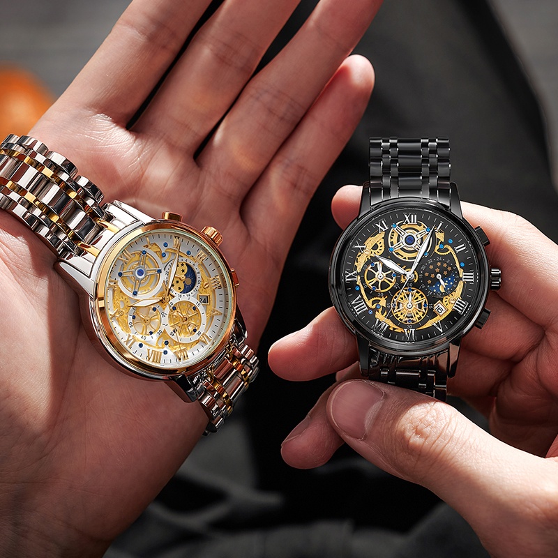 Detalhes do relogio masculino LIGE Relógio Original Moda Negócios Relógios Impermeável Esportes Cronógrafo Quartzo Relógios de Pulso Marca Top Luxo Relógio Automático Data