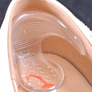 par de protetores de calcanhar T silicone para pes sapato alivio da dor