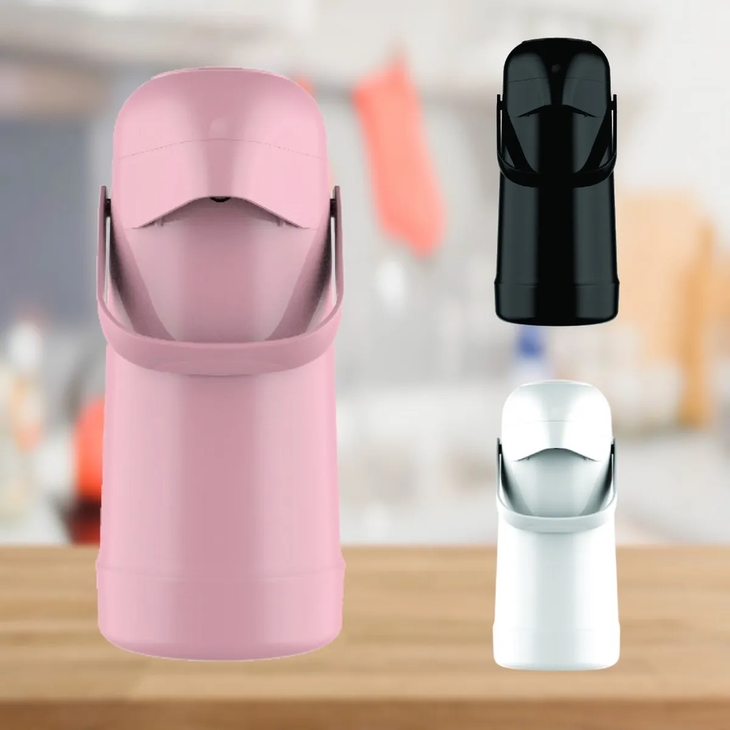 Garrafa Térmica 500ml Pressão Magic Pump Termolar Chá Café