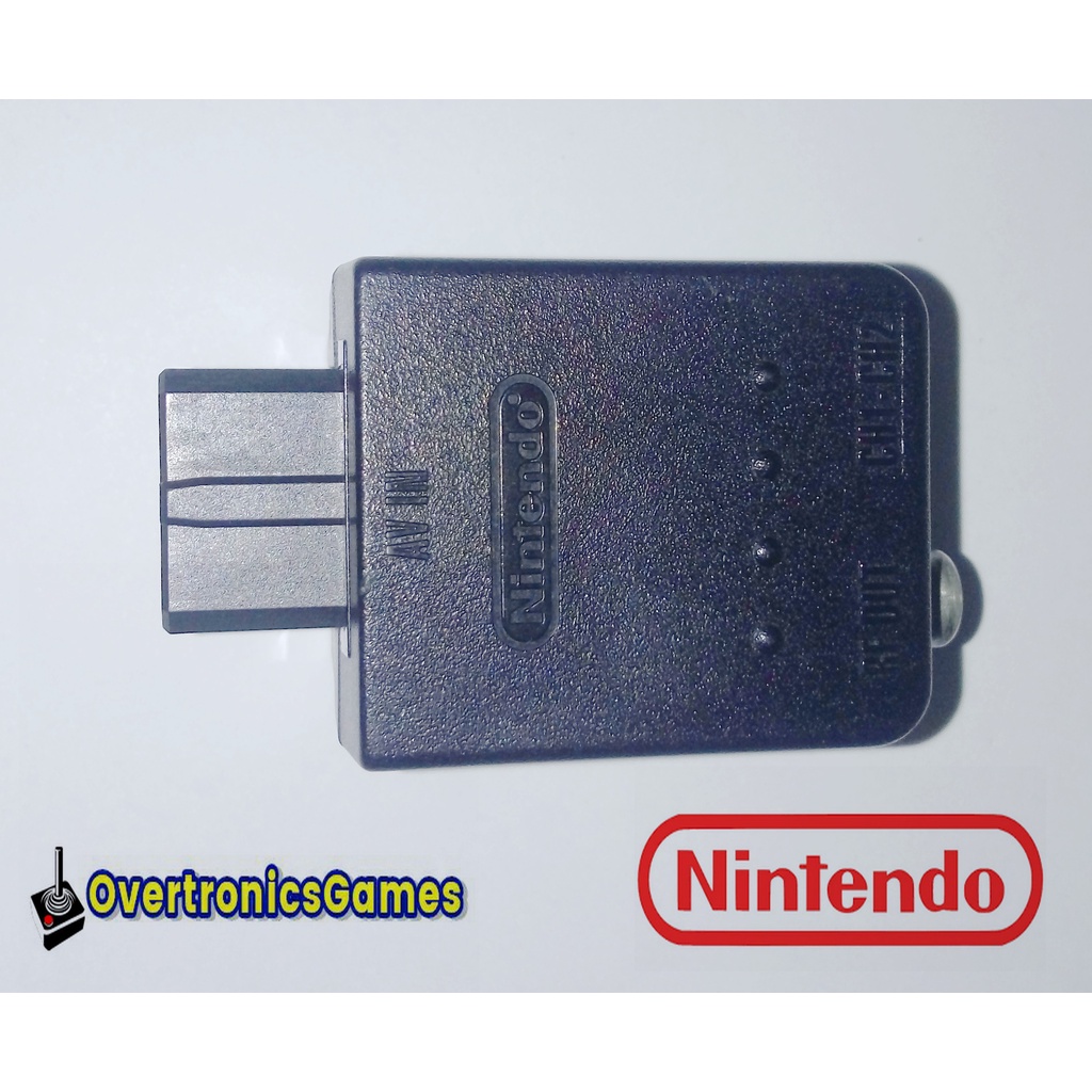 Adaptador Modulador RF original Nintendo NUS-003 Nintendo N64 Game Cube ...