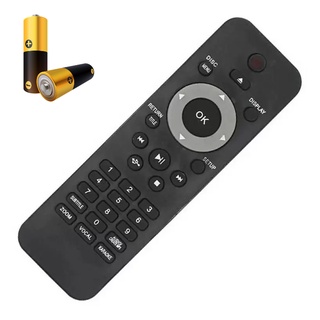 Controle Remoto Para Dvd Philips Wlw7805 Com Pilhas