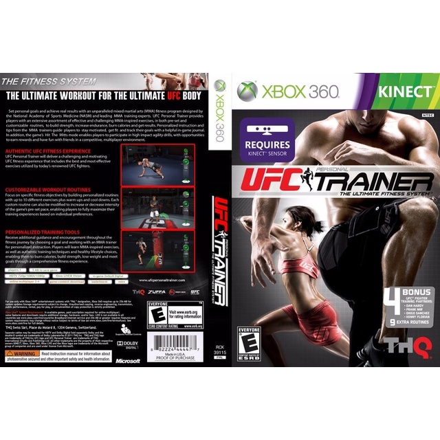 UFC Personal Trainer P/ XBOX360 (LTU/LT/JTAG/RGH)