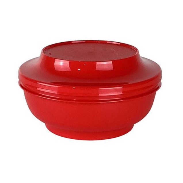 TUPPERWARE TIGELA REDONDA ACTUALITÉ 650ML VERMELHO