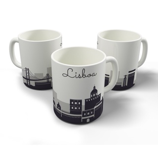 Caneca Personalizada Lugares Lisboa em Oferta na Shopee