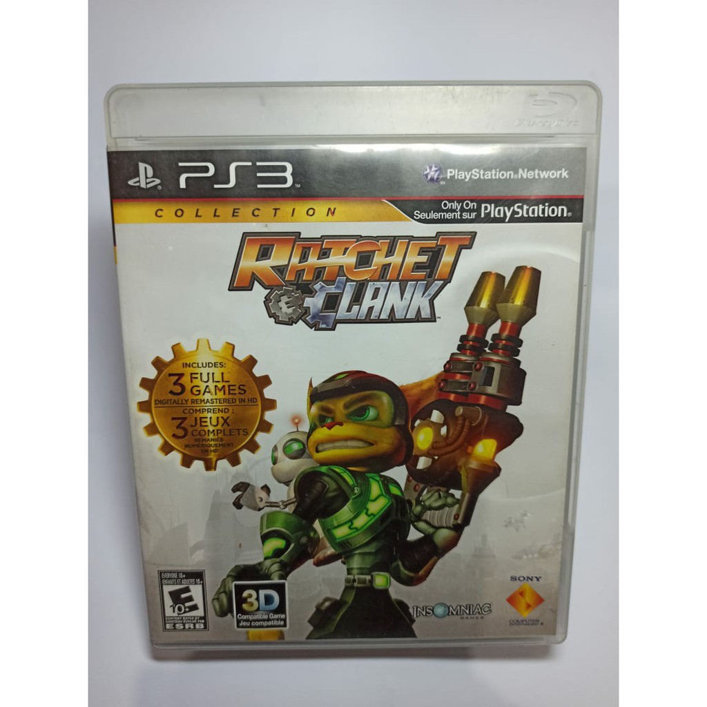 Ratchet And Clank Hd Collection Ps3 Shopee Brasil