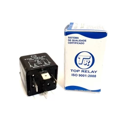 Rele Auxiliar 4 Pinos 12v - 30/40a - C/ Suporte Universal