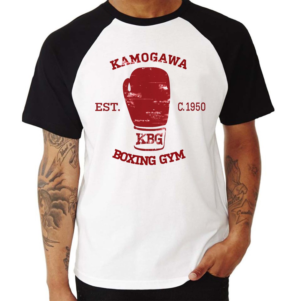 Homens e mulheres Hajime No Ippo Kamogawa Ginásio de Boxe Camiseta